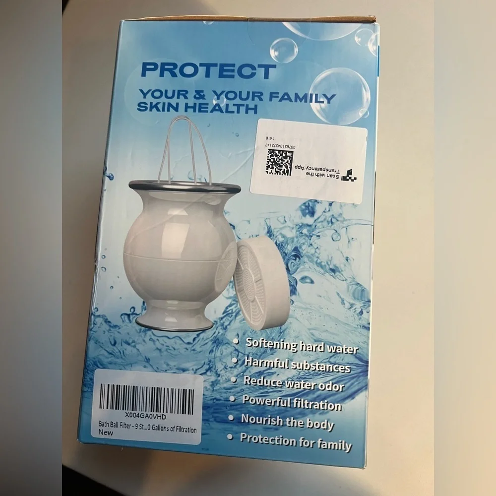 9-Stage Bath Water Filter for Tub Faucet – BPA Free – 5000 Gallon Filtration